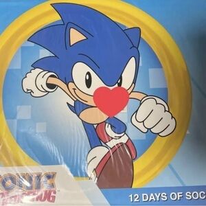 Sonic the Hedgehog Advent sock calendar Party Supplies